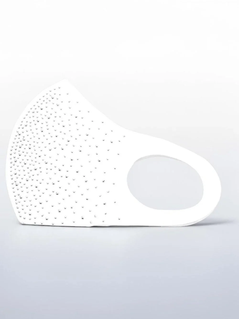White Rhinestone Reusable Face Mask NWT Factory Sealed